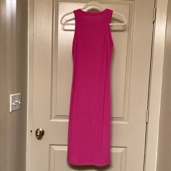 Cherish Hot Pink Bodycon Dress Size Medium - Picture 2 of 5